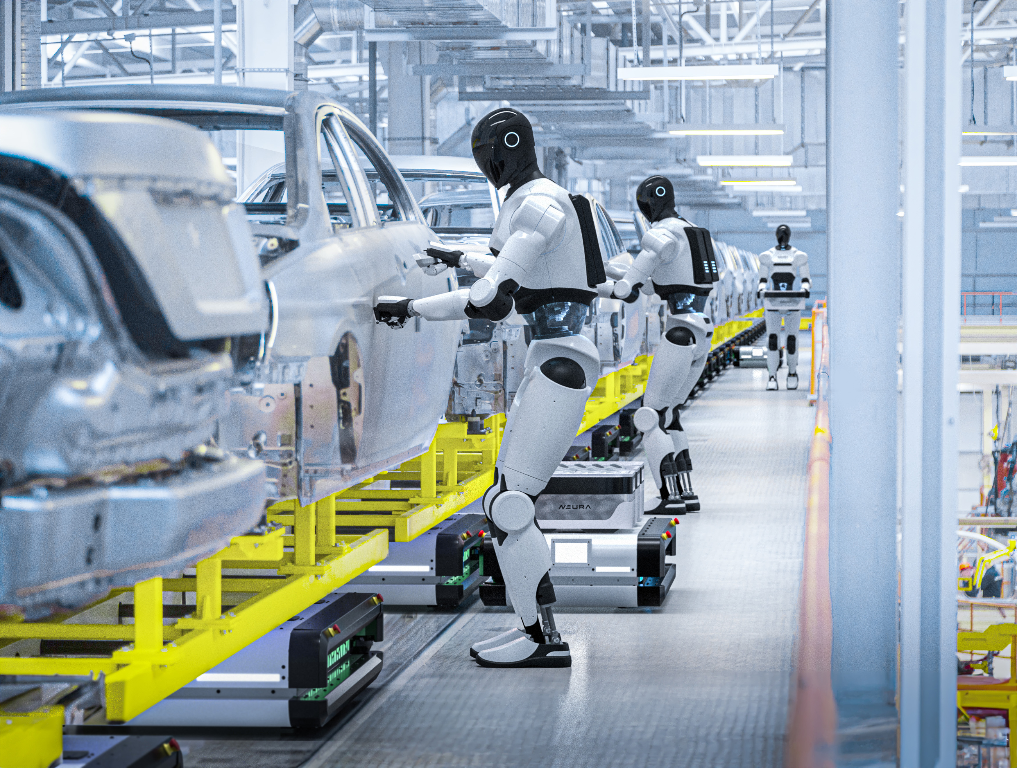 Roboter produziert autonom